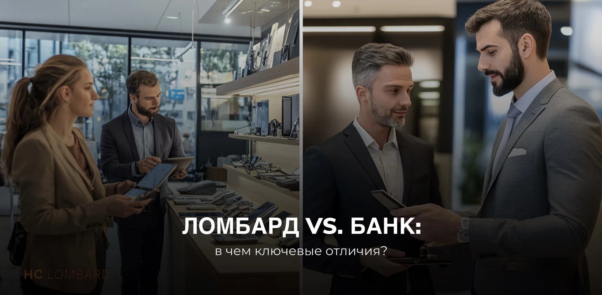 Ломбард vs. банк: в чем ключевые отличия?